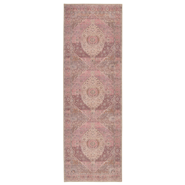 Jaipur Living Jaipur Living Ozan Vintage Medallion Runner Rug Low Pile Polyester Hallway Accent 2'6"X7'6" RUG148968