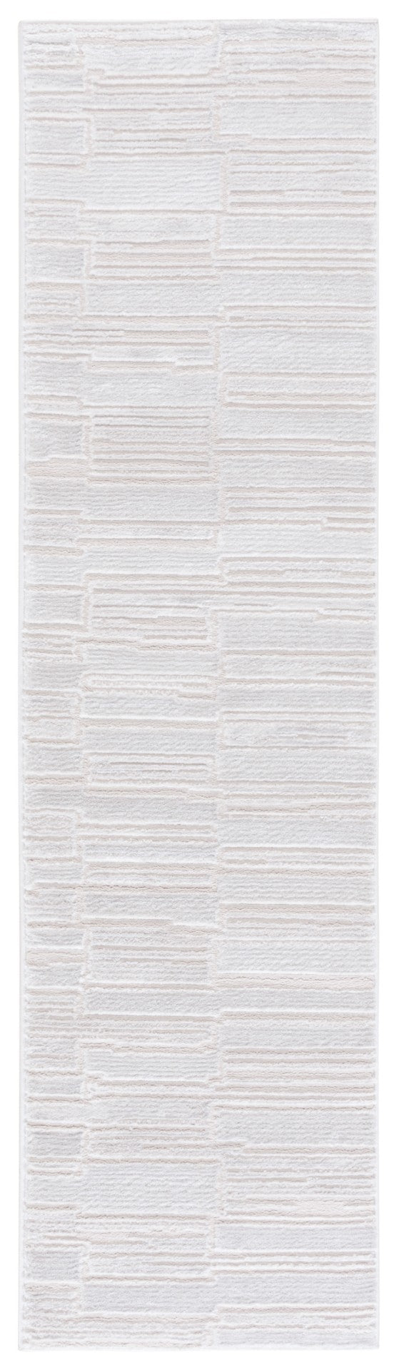Safavieh Kingston Luxurious Power-loomed Area Rug For Modern Elegance And Comfort In Any Space Ivory ,Light Grey 70% Polypropylene,30% Polyester Kng100a-9