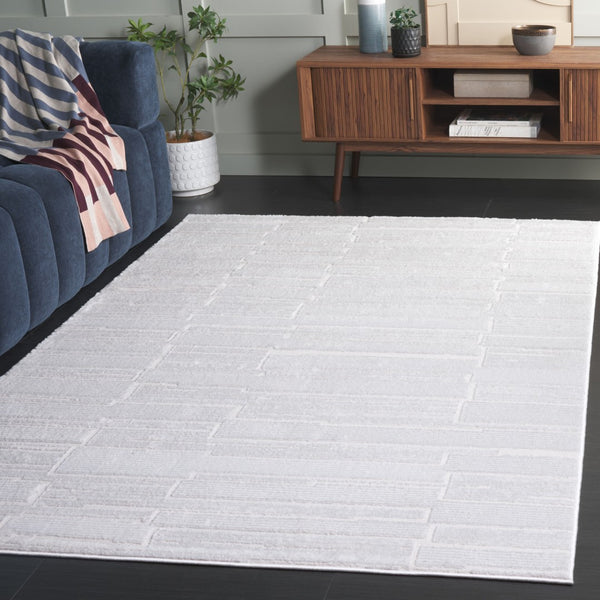 Safavieh Kingston Luxurious Power-loomed Area Rug For Modern Elegance And Comfort In Any Space Ivory ,Light Grey 70% Polypropylene,30% Polyester Kng100a-9