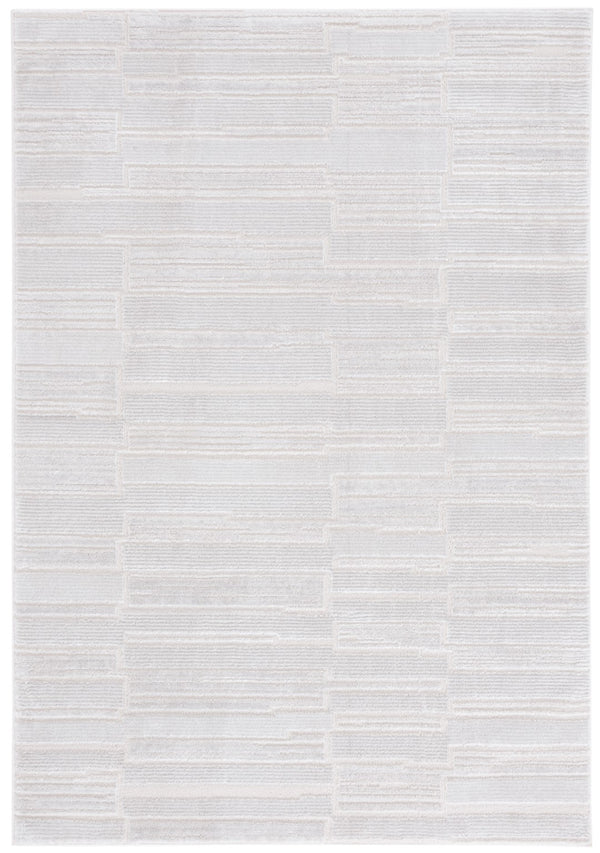 Safavieh Kingston Luxurious Power-loomed Area Rug For Modern Elegance And Comfort In Any Space Ivory ,Light Grey 70% Polypropylene,30% Polyester Kng100a-9