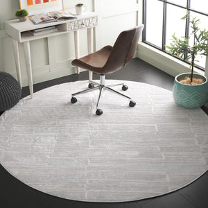 Safavieh Kingston Luxurious Power-loomed Area Rug For Modern Elegance And Comfort In Any Space Ivory ,Light Grey 70% Polypropylene,30% Polyester Kng100a-9