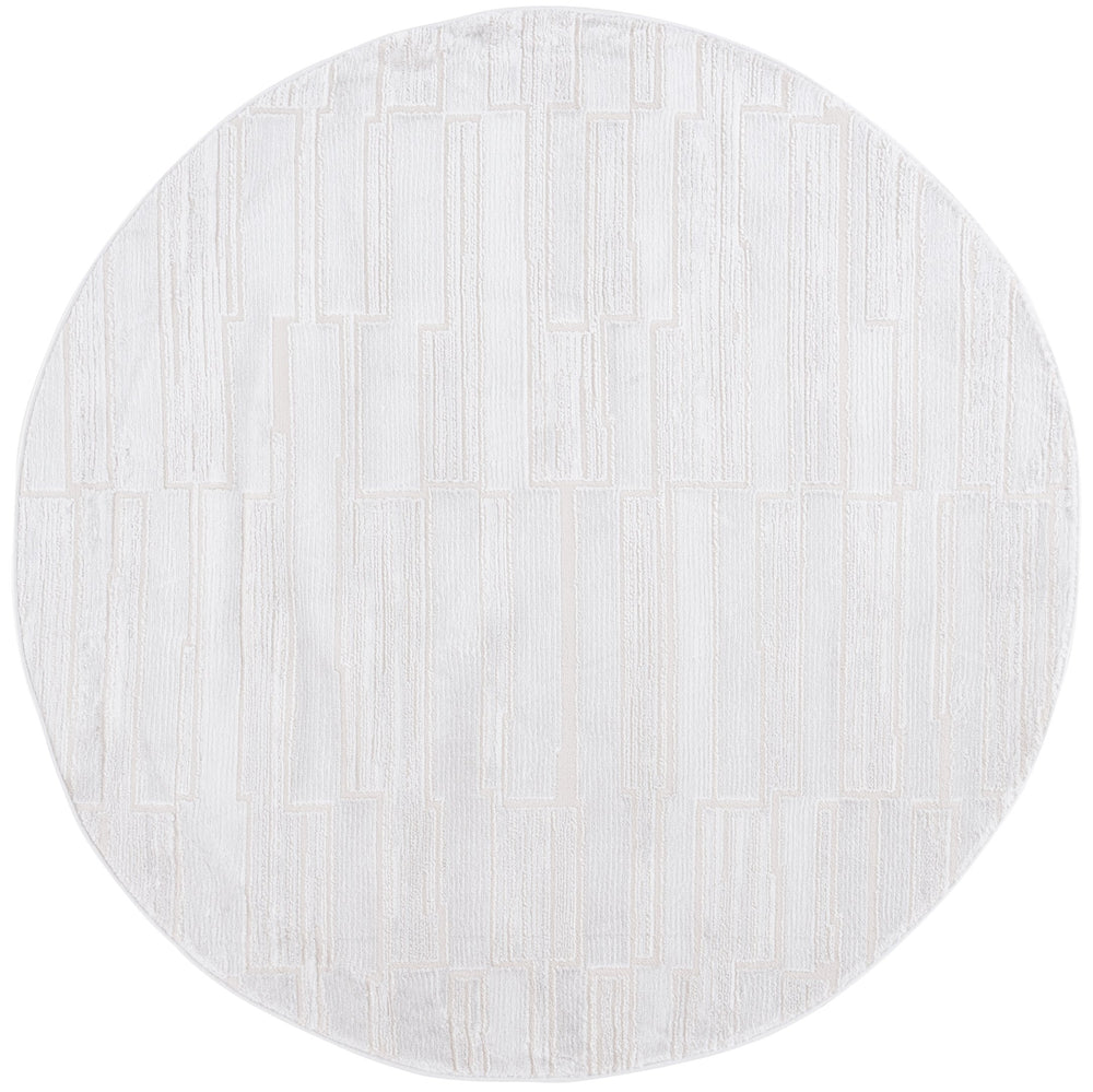 Safavieh Kingston Modern Power-loomed Runner Area Rug - Soft, Durable, Elegant Design For Any Space Ivory ,Light Grey 70% Polypropylene,30% Polyester Kng100a-7r