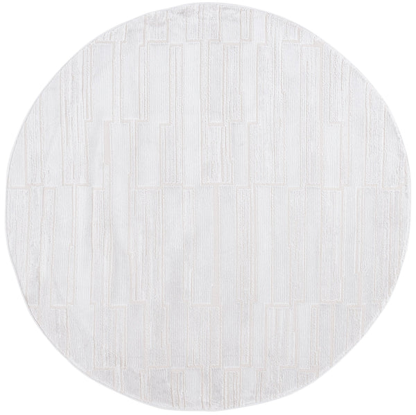 Safavieh Kingston Modern Power-loomed Runner Area Rug - Soft, Durable, Elegant Design For Any Space Ivory ,Light Grey 70% Polypropylene,30% Polyester Kng100a-7r