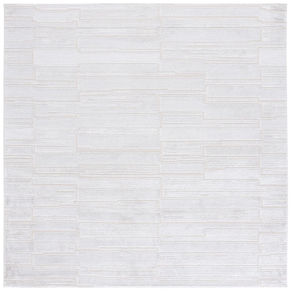 Safavieh Kingston Luxurious Power-loomed Area Rug For Modern Elegance And Comfort In Any Space Ivory ,Light Grey 70% Polypropylene,30% Polyester Kng100a-9