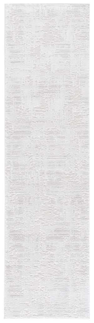 Safavieh Kingston Modern 4' X 6' Area Rug - Elegant Power-loomed Design For Cozy Contemporary Spaces Ivory ,Light Grey 70% Polypropylene,30% Polyester Kng102a-4