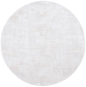 Safavieh Kingston Modern 4' X 6' Area Rug - Elegant Power-loomed Design For Cozy Contemporary Spaces Ivory ,Light Grey 70% Polypropylene,30% Polyester Kng102a-4