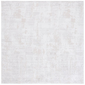 Safavieh Kingston Round Area Rug - Elegant Turkish Design, Soft Plush Texture, Perfect For Modern Living Spaces Ivory ,Light Grey 70% Polypropylene,30% Polyester Kng102a-7sq
