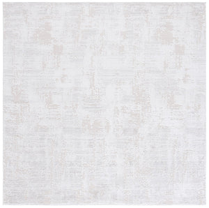 Safavieh Kingston Modern 4' X 6' Area Rug - Elegant Power-loomed Design For Cozy Contemporary Spaces Ivory ,Light Grey 70% Polypropylene,30% Polyester Kng102a-4
