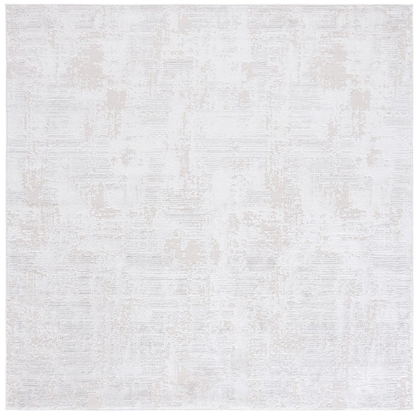 Safavieh Kingston Modern 4' X 6' Area Rug - Elegant Power-loomed Design For Cozy Contemporary Spaces Ivory ,Light Grey 70% Polypropylene,30% Polyester Kng102a-4