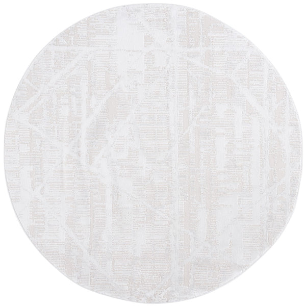 Safavieh Kingston Modern Handcrafted Area Rug - Durable Turkish Design For Elegant Home Décor Spaces Ivory ,Light Grey 70% Polypropylene,30% Polyester Kng104a-9