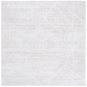 Safavieh Kingston Modern Handcrafted Area Rug - Durable Turkish Design For Elegant Home Décor Spaces Ivory ,Light Grey 70% Polypropylene,30% Polyester Kng104a-9