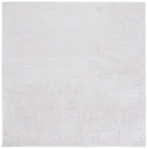 Safavieh Kingston Chic Area Rug - Sophisticated Power-loomed Turkish Design For Modern Home Decor And Comfort Ivory ,Light Grey 70% Polypropylene,30% Polyester Kng110a-4