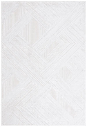 Safavieh Kingston Chic Turkish Area Rug – Elegant Modern Design For Stylish Home Décor And Comfort Ivory ,Light Grey 70% Polypropylene,30% Polyester Kng112a-8