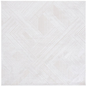 Safavieh Kingston Chic Turkish Area Rug – Elegant Modern Design For Stylish Home Décor And Comfort Ivory ,Light Grey 70% Polypropylene,30% Polyester Kng112a-8