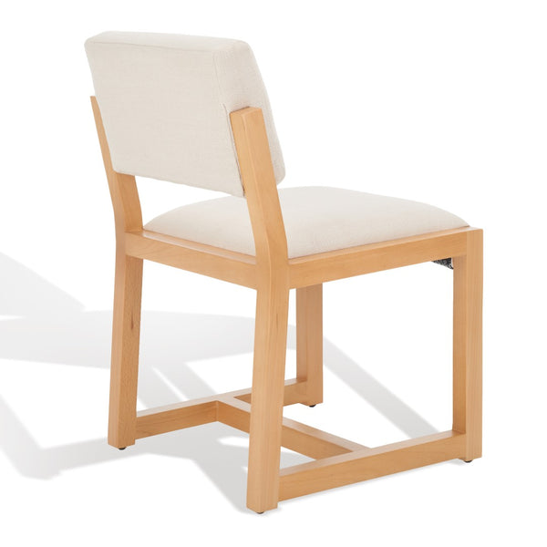 Safavieh Galileo Linen Dining Chair Beige Wood / Fabric / Foam KNT4113C