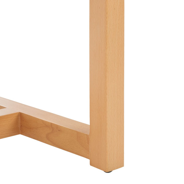 Safavieh Galileo Linen Dining Chair Beige Wood / Fabric / Foam KNT4113C