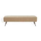 Salome Velvet Bench