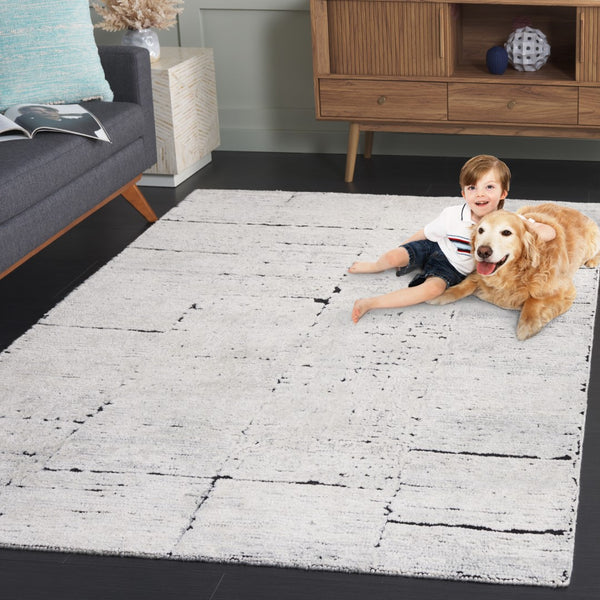 Safavieh Kenya 125a Ivory Black Ivory ,Black 80% Wool,20% Cotton Kny125a-5