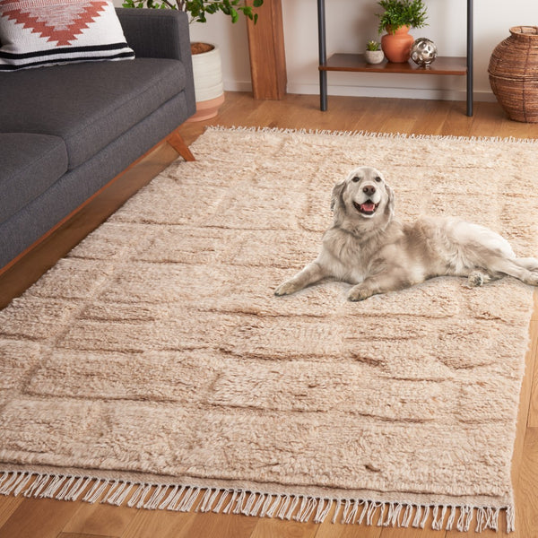 Safavieh Kenya 227 KNY227 Handwoven  Rug Beige KNY227B-8