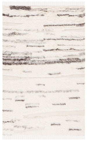 Safavieh Kenya 233 KNY233 Handwoven  Rug Grey / Ivory KNY233A-8