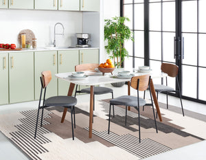 Safavieh Kenya Hand-woven Geometric Area Rug – Luxurious Blue And Ivory Design For Elegant Home Décor Black ,Ivory 80% Wool,20% Cotton Kny278z-4r