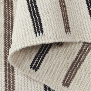 Safavieh Kenya Handwoven Area Rug - Elegant Geometric Design In Premium Wool And Cotton For Any Space Brown ,Ivory 80% Wool,20% Cotton Kny279t-6