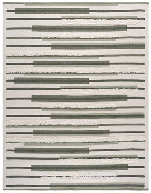 Safavieh Kenya Handwoven Area Rug - Elegant Geometric Design In Premium Wool And Cotton For Any Space Sage ,Ivory 80% Wool,20% Cotton Kny279w-6