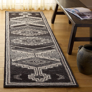 Safavieh Kenya Exquisite Hand-tufted Runner Rug - Elegant Floral Design In Rich Brown And Ivory For Hallways Brown ,Ivory 80% Wool,20% Cotton Kny925t-28