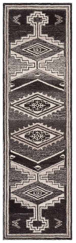 Safavieh Kenya Hand-tufted Area Rug - Elegant Floral Design In Earthy Tones For Stylish Home Décor Solutions Brown ,Ivory 80% Wool,20% Cotton Kny925t-9