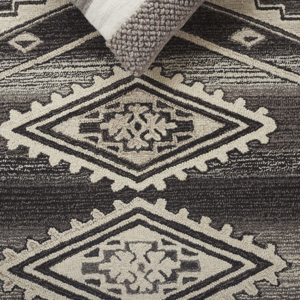 Safavieh Kenya Exquisite Hand-tufted Runner Rug - Elegant Floral Design In Rich Brown And Ivory For Hallways Brown ,Ivory 80% Wool,20% Cotton Kny925t-5