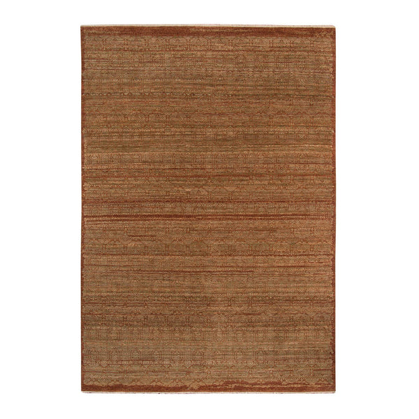 AMER Rugs Kohinoor Hand-knotted Tribal Wool Rug with Warm Abrash Detail for Living Room and Entryway 10' x 14' KOH31014