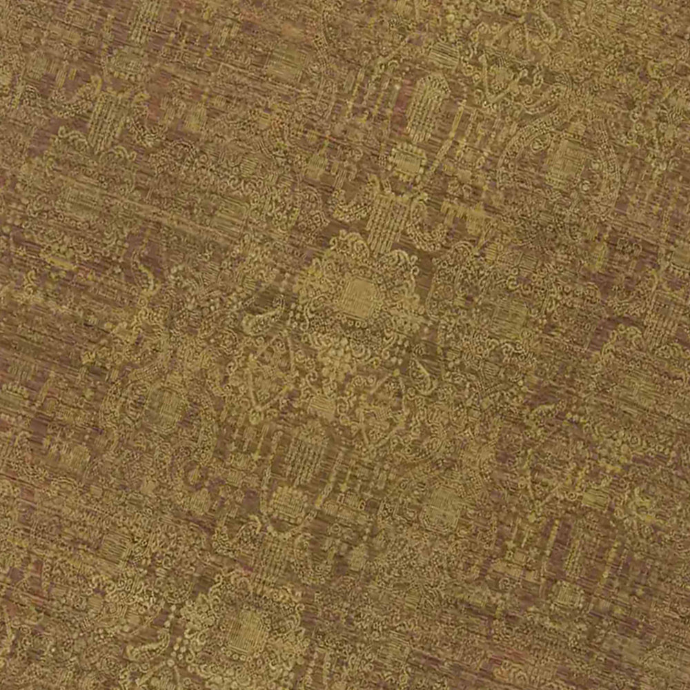 AMER Rugs Kohinoor Hand-knotted New Zealand Wool Persian Rug Warm Rust Artisan Accent KOH40203