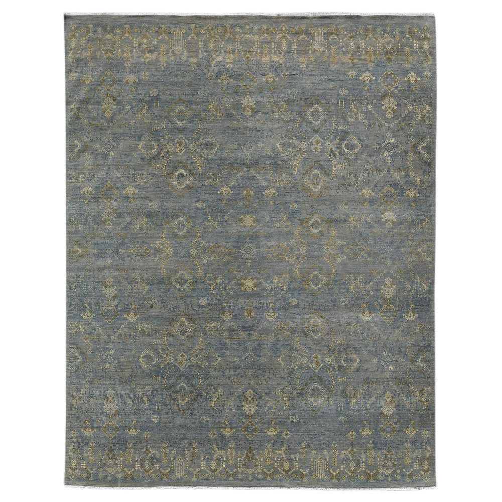 AMER Rugs Kohinoor Hand-knotted New Zealand Wool Floral Rug Transitional Living Room Accent KOH60203