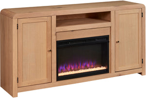 Cooper Dark Cocoa 66" Fireplace Console KOO1940-DKC Aspenhome