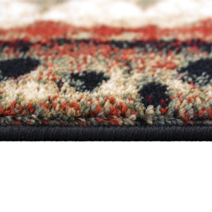 English Elm Ursus Rustic Lodge Bear and Cub Area Rug – Cozy Nature-Inspired Design for Any Space, Easy Care Brown 2' x 3' KP-RGB3940-23-BN-GG