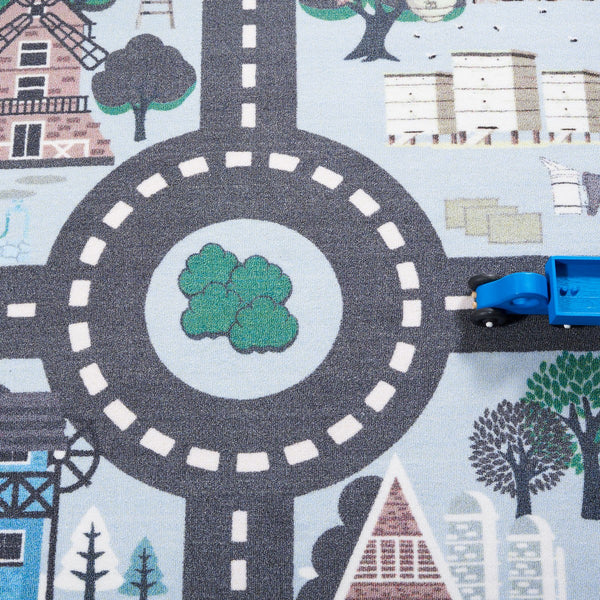 Safavieh Kids Playhouse 232 Power Loomed Kids Rug KPH232M-3SQ