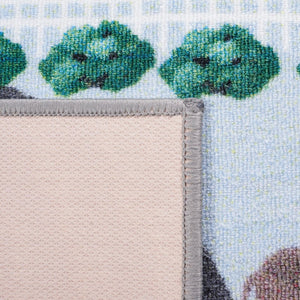 Safavieh Kids Storybook Town Playroom Rug Soft Polyamide Pile OEKO-TEX Certified Play Zone KPH235M-24