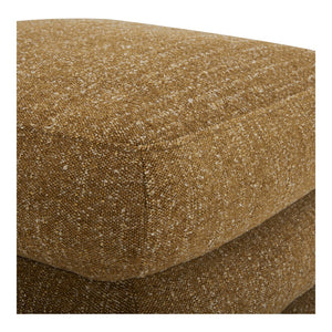 Moe's Home Lowtide Modular Sectional Sofa - 1970s Inspired Design With Luxurious Comfort And Versatile Style Yellow Upholstery, 100% Polyester,Solid Wood And Plywood Frame Kq-1030-09