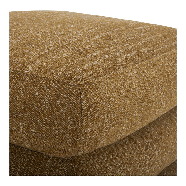 Moe's Home Lowtide Modular Sectional Sofa - 1970s Inspired Design With Luxurious Comfort And Versatile Style Yellow Upholstery, 100% Polyester,Solid Wood And Plywood Frame Kq-1031-09