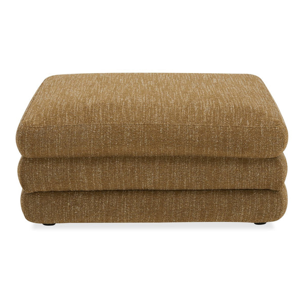 Moe's Home Lowtide Modular Sectional Sofa - 1970s Inspired Design With Luxurious Comfort And Versatile Style Yellow Upholstery, 100% Polyester,Solid Wood And Plywood Frame Kq-1032-09