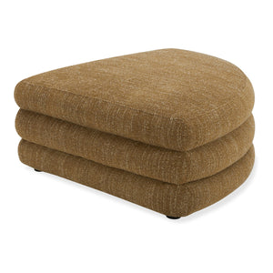 Moe's Home Lowtide Modular Sectional Sofa - 1970s Inspired Design With Luxurious Comfort And Versatile Style Yellow Upholstery, 100% Polyester,Solid Wood And Plywood Frame Kq-1033-09