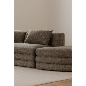 Moe's Home Lowtide Modular Sectional Sofa - 1970s Inspired Design With Luxurious Comfort And Versatile Style Multicolor Upholstery, 80% Polyester,20% Acrylic,Solid Wood And Plywood Frame Kq-1033-37