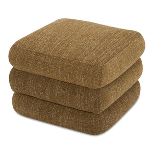 Moe's Home Lowtide Modular Sectional Sofa - 1970s Inspired Design With Luxurious Comfort And Versatile Style Yellow Upholstery, 100% Polyester,Solid Wood And Plywood Frame Kq-1034-09