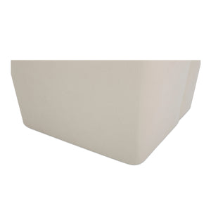 Moe's Home Cormac Rolling Dining Chair - Comfort Meets Style With Padded Cushioning And Smooth Gliding Wheels White Upholstery, 100% Polyester,Poplar Multi,Layer Board + Lvl Kq-1035-05