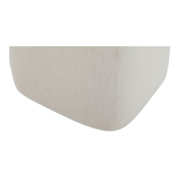 Moe's Home Larson Modern Rolling Dining Chair With High-density Foam, Stain-resistant Fabric & 360° Swivel Grey Upholstery, 100% Polyester,Poplar Multi,Layer Board + Lvl Kq-1036-29