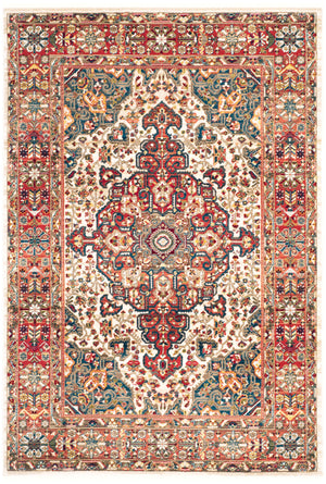 Safavieh Kashan Exquisite Traditional Turkish Runner Rug – Elegant Design For Hallways And Home Decor Ivory ,Blue Polypropylene Pile Ksn305b-6