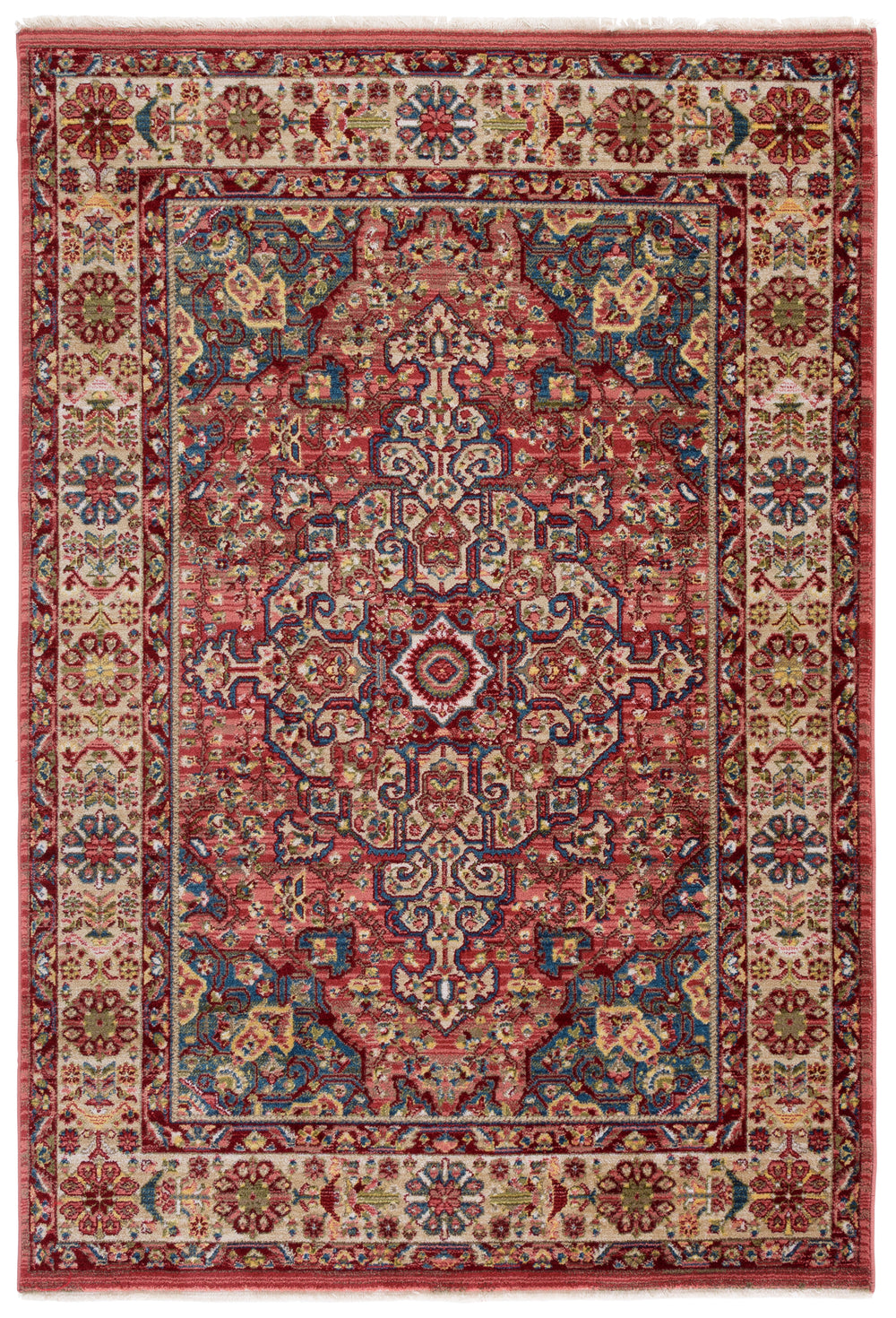 Safavieh Kashan Exquisite Traditional Turkish Runner Rug – Elegant Design For Hallways And Home Decor Red ,Ivory Polypropylene Pile Ksn305l-4