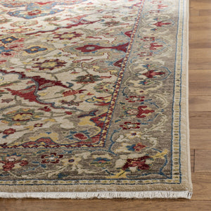 Safavieh Kashan 307 Power Loomed  Rug Ivory / Taupe KSN307A-6