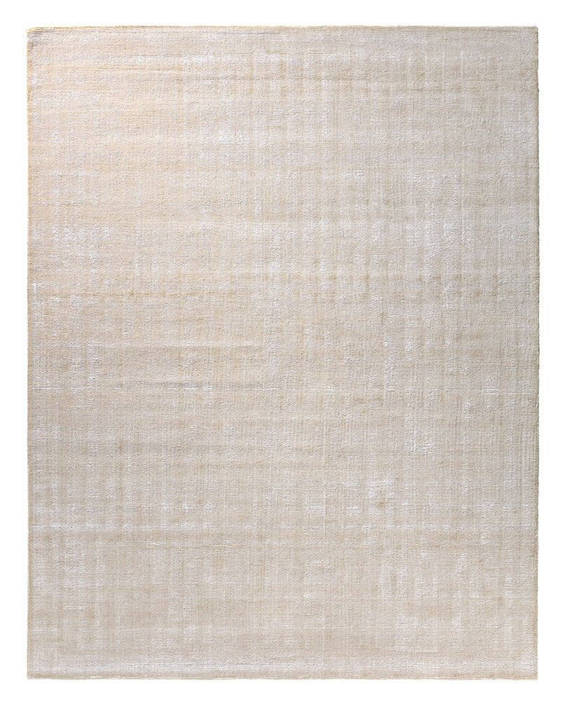 Jaipur Living Konstrukt Kelle Kt03 Handwoven Handmade 60% Wool 40% Viscose Solids Solid Indoor Rug White, Beige 60% Wool 40% Viscose, 100% Cotton Rug158243