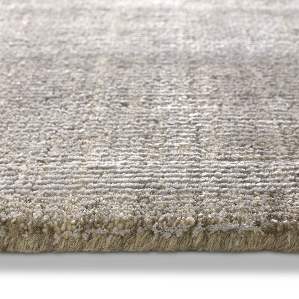 Jaipur Living Konstrukt Kelle Kt37 Handwoven Handmade 60% Wool 40% Viscose Solids Solid Indoor Rug Gray, White 60% Wool 40% Viscose, 100% Cotton Rug158244